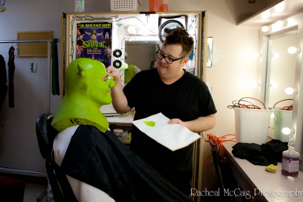 Photo Coverage: The 'Shrekking' Process Image