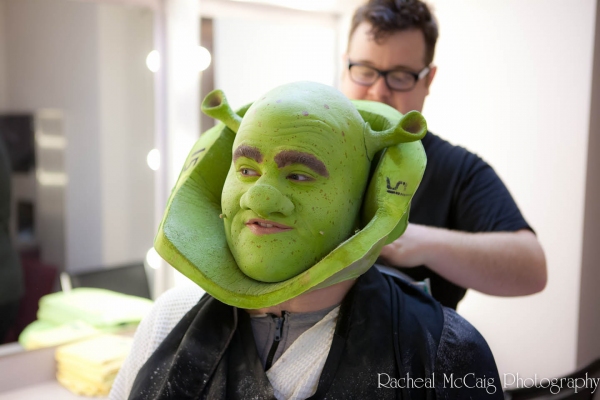 Photo Coverage: The 'Shrekking' Process Image