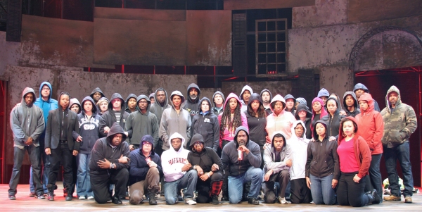 Photo Coverage: THE GERSHWINS' PORGY AND BESS Dons Hoodies in of Honor Trayvon Martin 