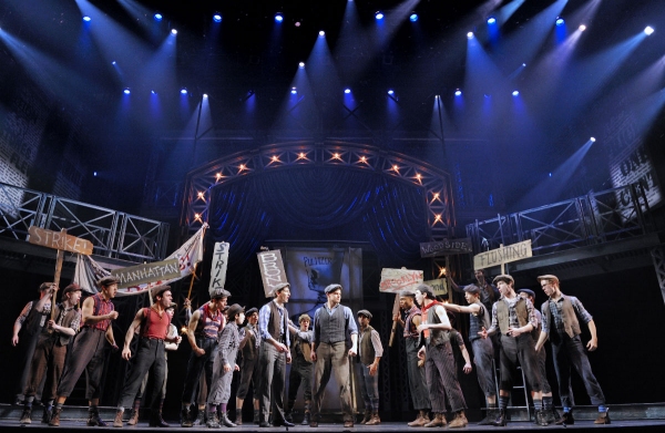 Photo Flash: EXTRA! EXTRA! First Look at NEWSIES on Broadway! Image