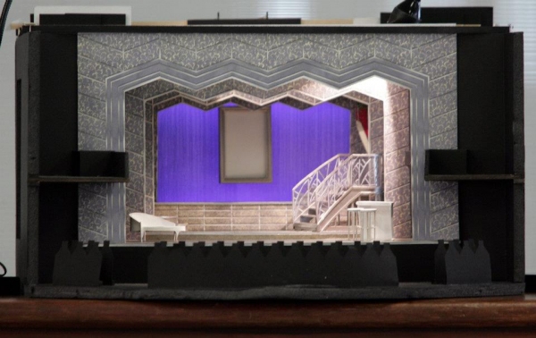 Photo Flash: First Look at Set Design for Goodspeed's MAME! Image