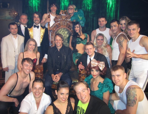 Photo Flash: Tony Hawk Visits ABSINTHE Image