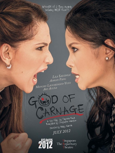 Photo Flash: GOD OF CARNAGE Poster Featuring Salonga, Yulo Released Image