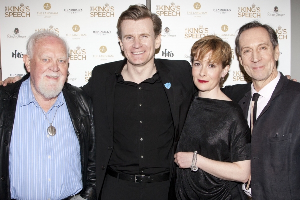 Photo Flash: THE KING'S SPEECH Press Night Curtain Call and After Party Image