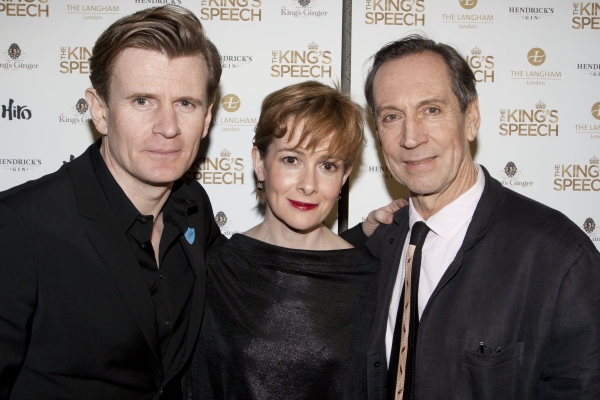 Photo Flash: THE KING'S SPEECH Press Night Curtain Call and After Party Image