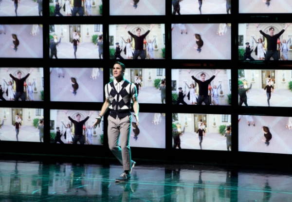 Photo Flash: First Look at Matt Bomer on GLEE's 'Big Brother' Episode Image