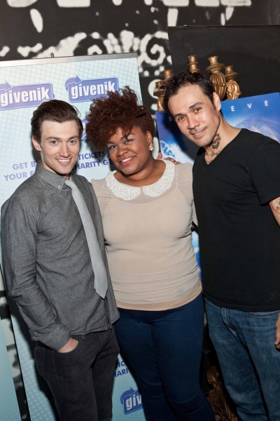 Bryce Pinkham, Da'Vine Joy Randolph and Michael Balderrama Photo