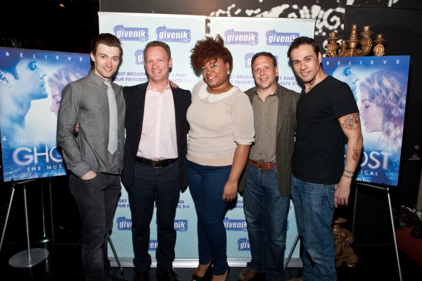 Bryce Pinkham, Colin Ingram, Da'Vine Joy Randolph, David Garfinkle and Michael Balder Photo