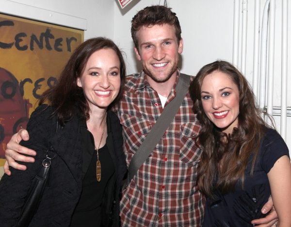Photo Coverage: Laura Osnes, Will Chase, et al. Backstage at PIPE DREAM! Image