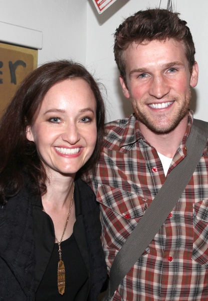 Photo Coverage: Laura Osnes, Will Chase, et al. Backstage at PIPE DREAM! Image
