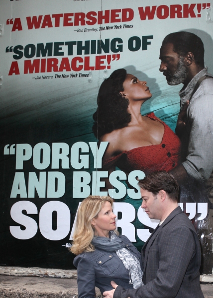Photo Coverage: Audra McDonald & Norm Lewis Welcome New Neighbors Kelli O'Hara & Matthew Broderick to the Block! Image