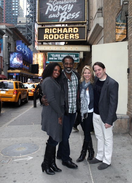 Audra McDonald, Norm Lewis, Kelli O'Hara & Matthew Broderick Photo