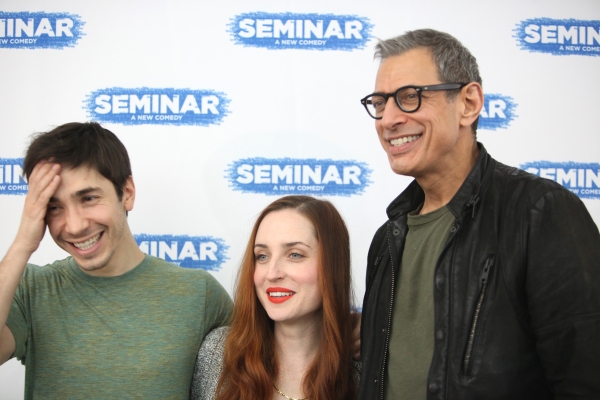 Photo Coverage: SEMINAR's Jeff Goldblum, Justin Long, Zoe Lister-Jones Meet the Press! Image