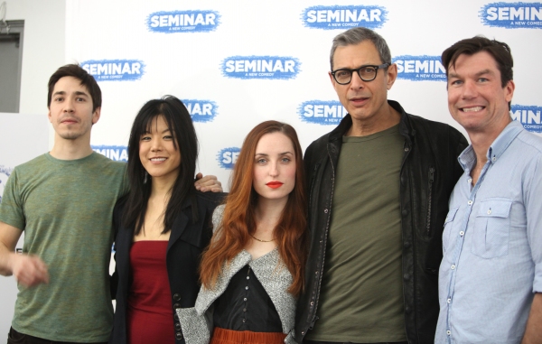 Photo Coverage: SEMINAR's Jeff Goldblum, Justin Long, Zoe Lister-Jones Meet the Press! Image