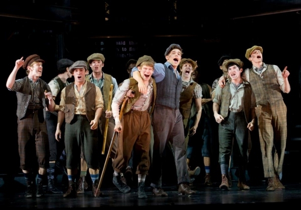 Cast of NEWSIES at Paper Mill Playhouse Photo
