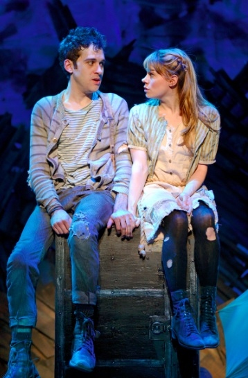 Adam Chanler-Berat and Celia Keenan-Bolger at 