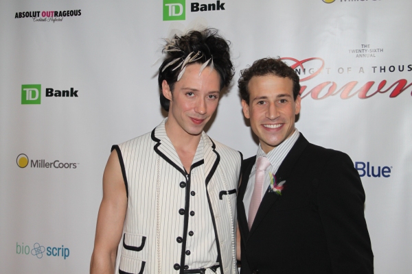 Johnny Weir and Victor Weir-Voronov Photo