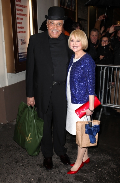 James Earl Jones & wife Cecilia Hart Photo