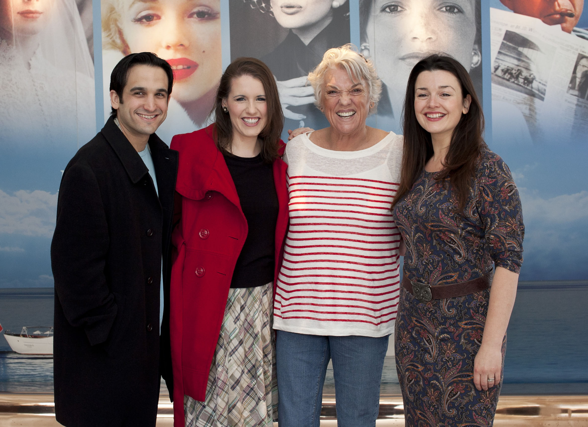 Photo Flash: Tyne Daly & Master Class Cast Visit the Christina O Yacht Image