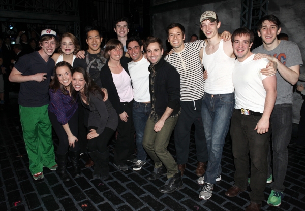 Cast Members making their Broadway debuts including Kara Lindsay Photo