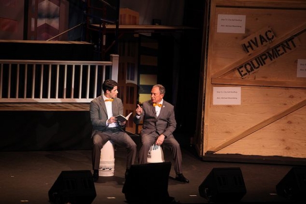 Photo Flash: HOW TO SUCCEED Cast Performs with Mayor Bloomberg at Inner Circle! Image