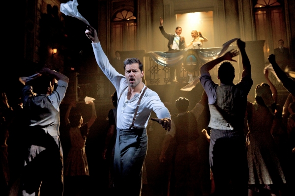 Photo Flash: First Look at Ricky Martin, Elena Roger, Michael Cerveris in Broadway's EVITA- Production Shots! Image