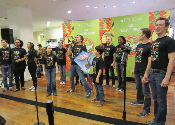 Photo Coverage: MARY POPPINS Visits the Macy's Flower Show! 