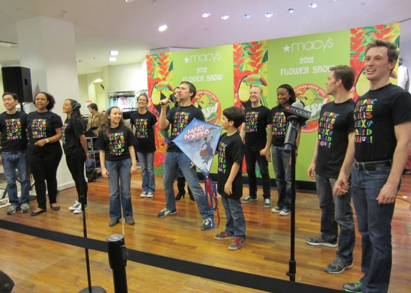 Photo Coverage: MARY POPPINS Visits the Macy's Flower Show! Image