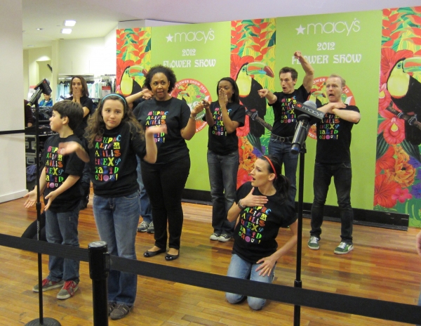 Photo Coverage: MARY POPPINS Visits the Macy's Flower Show! Image