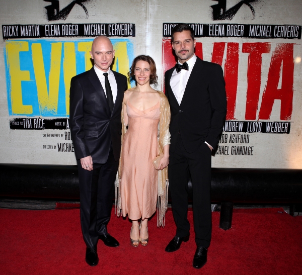 Photo Coverage: EVITA Celebrates Opening Night in Style! Ricky Martin, Elena Roger, Michael Cerveris & More! Image