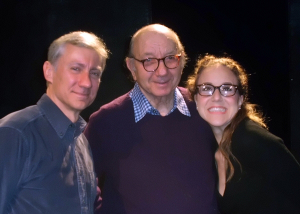 Photo Flash: Neil Simon Visits SILENCE! THE MUSICAL Image