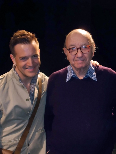 Photo Flash: Neil Simon Visits SILENCE! THE MUSICAL Image