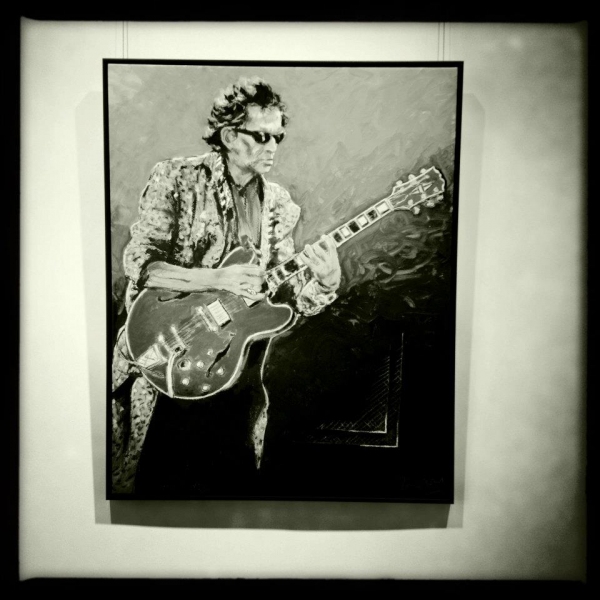 Photo Flash: Symbolic Collection Presents Ronnie Wood Exhibition 