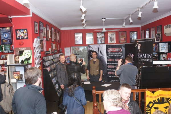 Photo Flash: Ramin Karimloo Signs Albums at Dress Circle! Image
