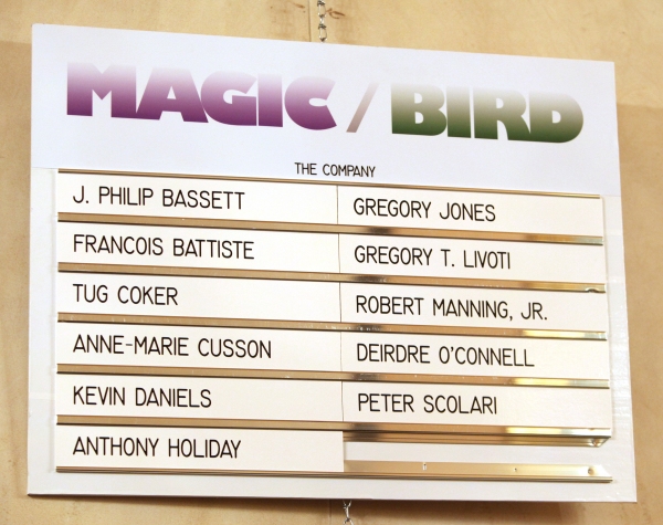 Photo Coverage: MAGIC/BIRD Opens on Broadway - Magic Johnson, Larry Bird & More! Image