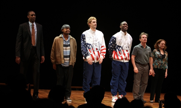 Photo Coverage: MAGIC/BIRD Opens on Broadway - Magic Johnson, Larry Bird & More! Image