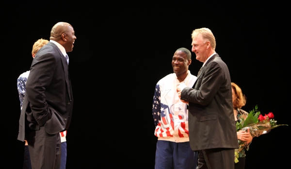 Photo Coverage: MAGIC/BIRD Opens on Broadway - Magic Johnson, Larry Bird & More! Image