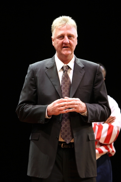 Photo Coverage: MAGIC/BIRD Opens on Broadway - Magic Johnson, Larry Bird & More! Image