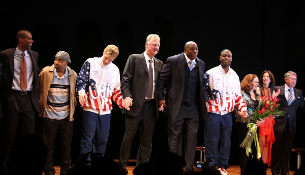Photo Coverage: MAGIC/BIRD Opens on Broadway - Magic Johnson, Larry Bird & More! Image