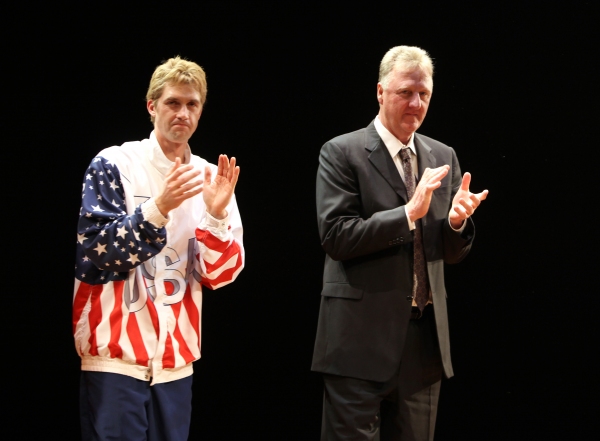 Photo Coverage: MAGIC/BIRD Opens on Broadway - Magic Johnson, Larry Bird & More! Image