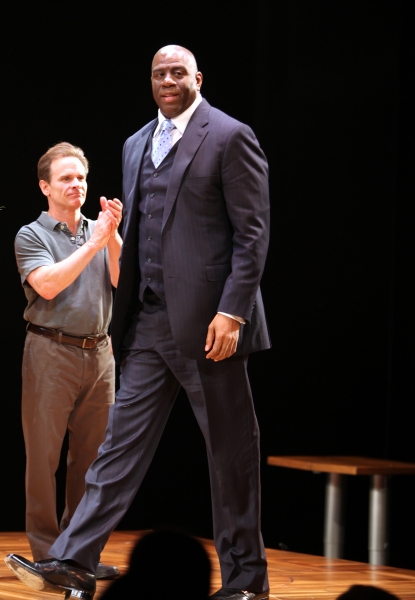 Photo Coverage: MAGIC/BIRD Opens on Broadway - Magic Johnson, Larry Bird & More! Image