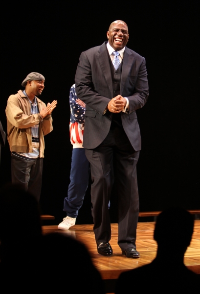 Photo Coverage: MAGIC/BIRD Opens on Broadway - Magic Johnson, Larry Bird & More! Image