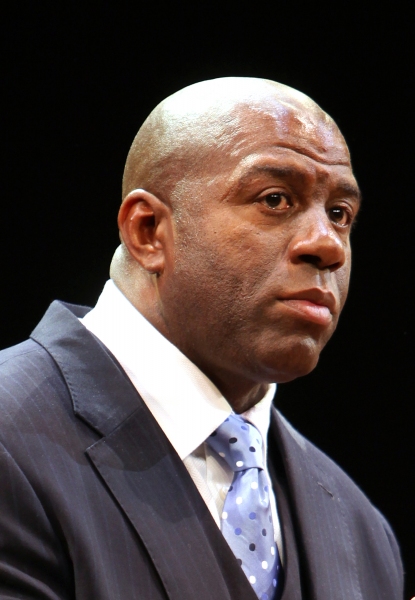 Photo Coverage: MAGIC/BIRD Opens on Broadway - Magic Johnson, Larry Bird & More! Image