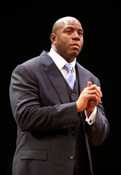 Photo Coverage: MAGIC/BIRD Opens on Broadway - Magic Johnson, Larry Bird & More! Image