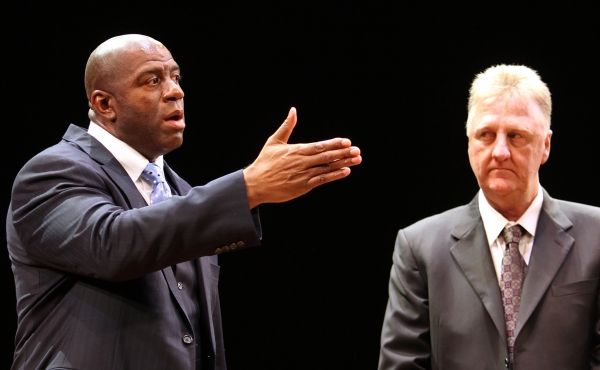 Earvin 'Magic' Johnson & Larry Bird  Photo