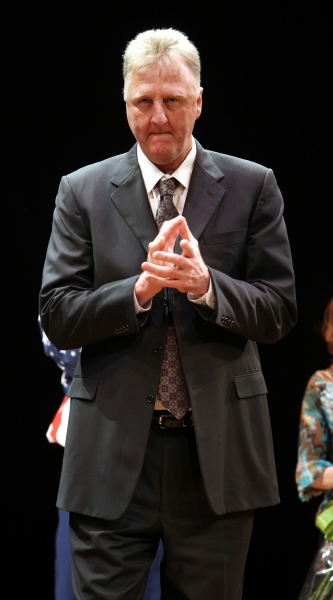 Photo Coverage: MAGIC/BIRD Opens on Broadway - Magic Johnson, Larry Bird & More! Image