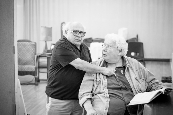 Photo Flash: Danny DeVito and Richard Griffiths in Rehearsal for SUNSHINE BOYS Image