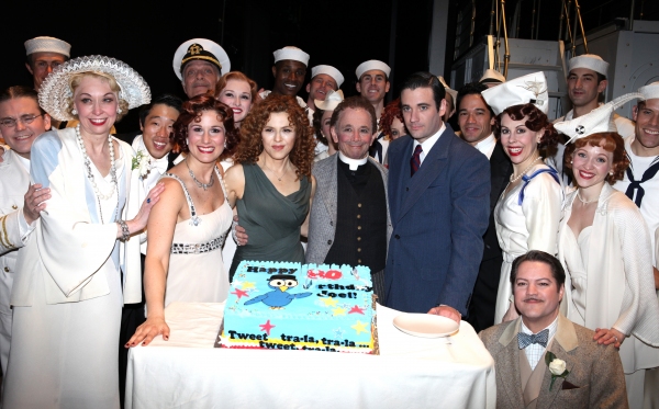 Photo Coverage: Joel Grey Celebrates His 80th Birthday with Bernadette Peters & ANYTHING GOES Company Image