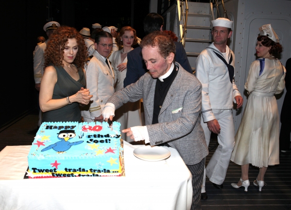 Photo Coverage: Joel Grey Celebrates His 80th Birthday with Bernadette Peters & ANYTHING GOES Company Image