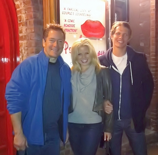 Photo Flash: Megan Hilty Visits PSYCHO THERAPY Image